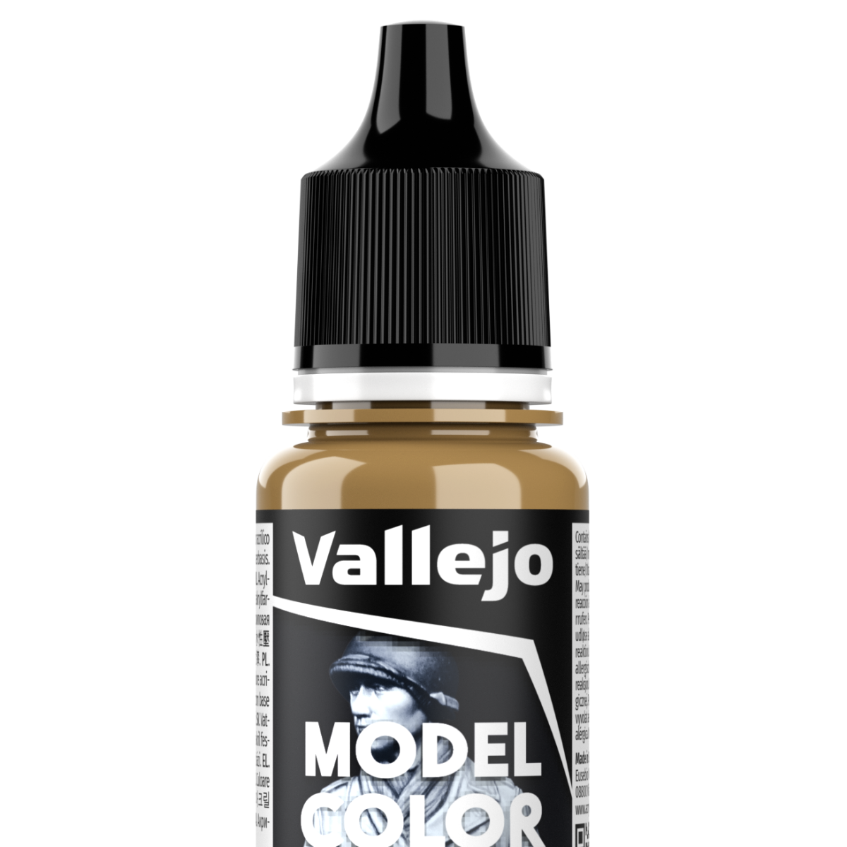 Peinture acrylique Vallejo Model Color - flacon 18 ml - Jaune Désert - FS 30257 - Desert Yellow - 147