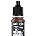Peinture acrylique Vallejo Model Color - flacon 18 ml - Marron Rouge - RAL 3009 - Cavalry Brown - 162