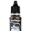 Peinture acrylique Vallejo Model Color - flacon 18 ml - Marron Mat - FS 30108 - Flat Brown - 155