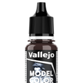 Peinture acrylique Vallejo Model Color - flacon 18 ml - Marron Royal Navy - FS 20061 - Hull Red - 164