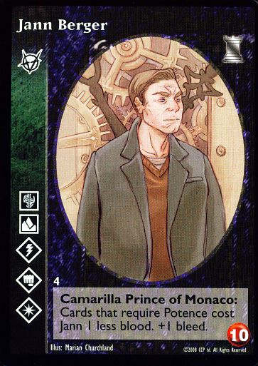 Jann Berger [KoT set] - VTES CCG