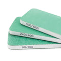 Prince August - T04003- 3 blocs de ponçage 80x30x6mm double face & double grain