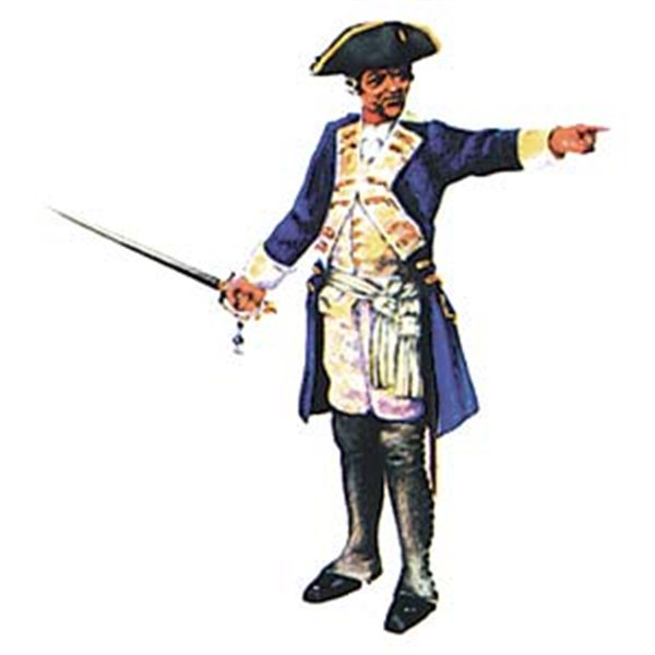 Prince August - 403 Prusse - Officier - 54 mm