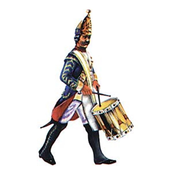 Prince August - 406 Prusse - Tambour - 54 mm