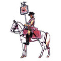 Prince August - 413 Cuirassier Porte Étendard Prusse - 54 mm