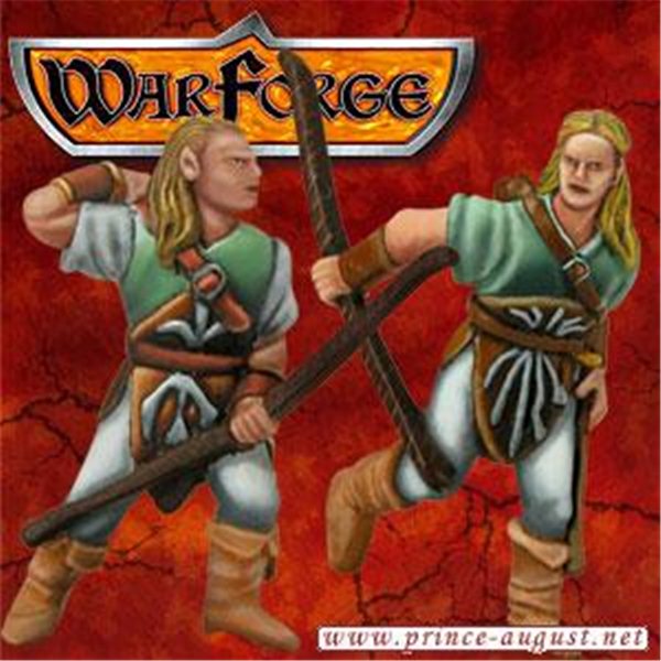 Prince August - 622 Elfes Silvains Archers - 25 mm