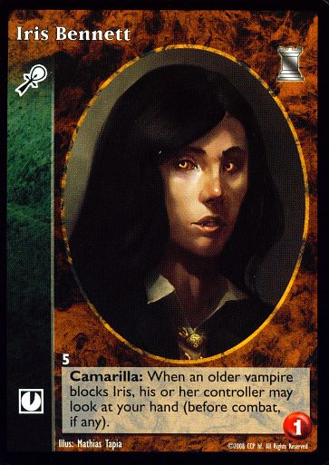 Iris Bennett [KoT set] - VTES CCG