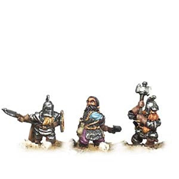 Prince August - 683 Trois Nains en armure - 25 mm