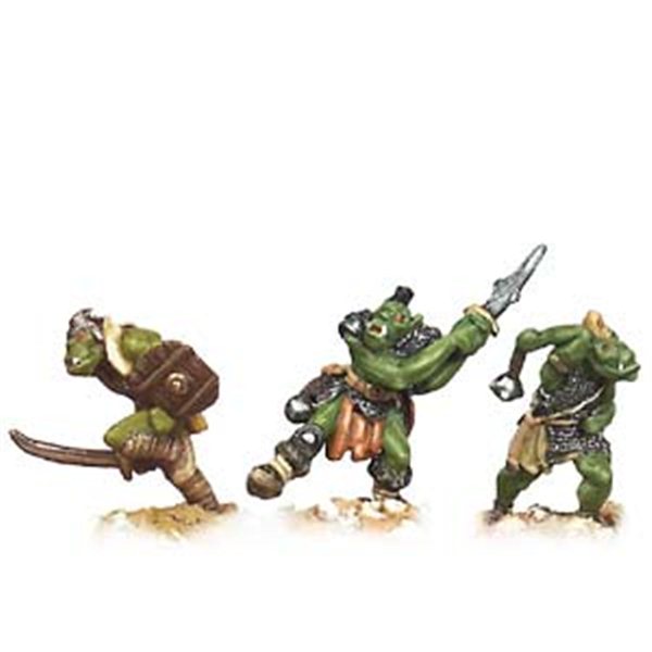 Prince August - 685 Trois Orcs Berserkers - 25 mm
