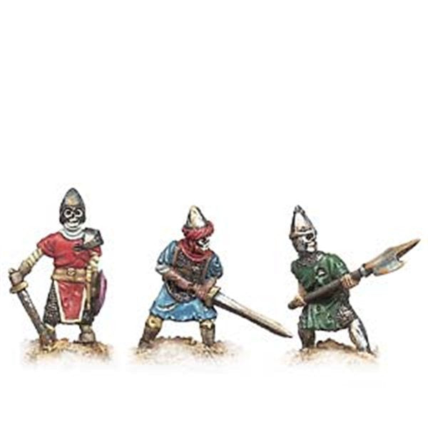 Prince August - 693 Trois Guerriers squelettes - 25 mm