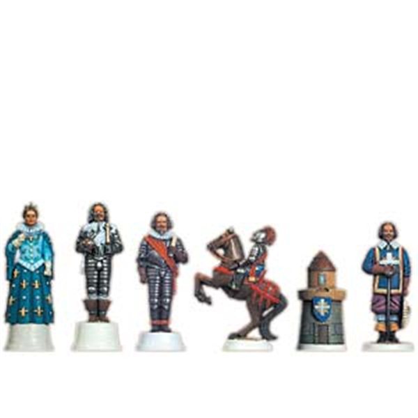 Prince August - 717 Échecs Les 3 Mousquetaires : Les M. du Roi - 54 mm