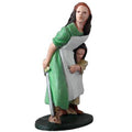 Prince August - 973 Femme Viking et Enfant - 40 mm