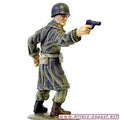Prince August - W2109 USA Officier avec Pistolet - 54 mm