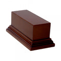 Prince August - Socle rectangulaire L.10 x l.4 x H.5cm Noisette