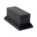 Prince August - Socle rectangulaire L.10 x l.4 x H.5cm Noir