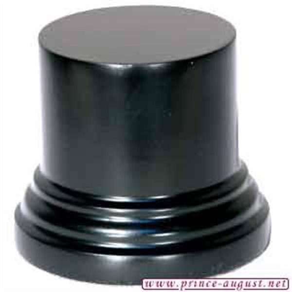 Prince August - Socle rond ⌀4.5 x H.5cm Noir