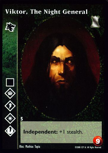 Viktor, The Night General [KoT set] - VTES CCG