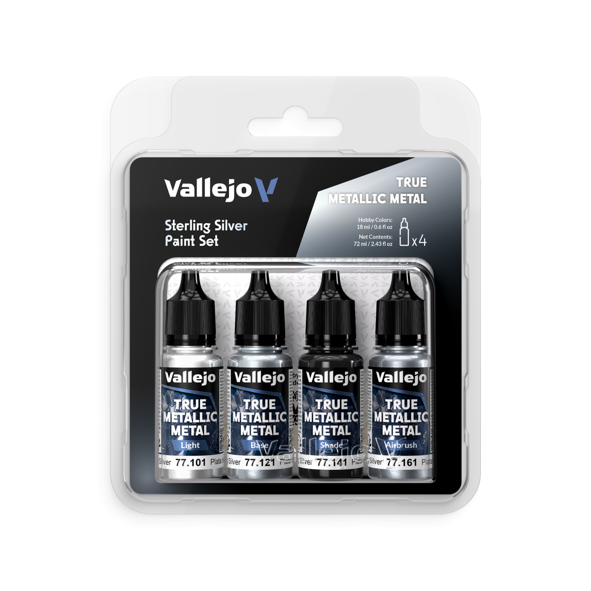 Vallejo - Set - Argent sterling