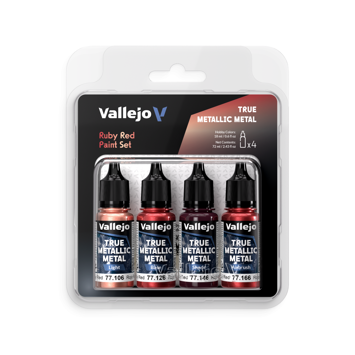 Vallejo - Set - Rouge rubis