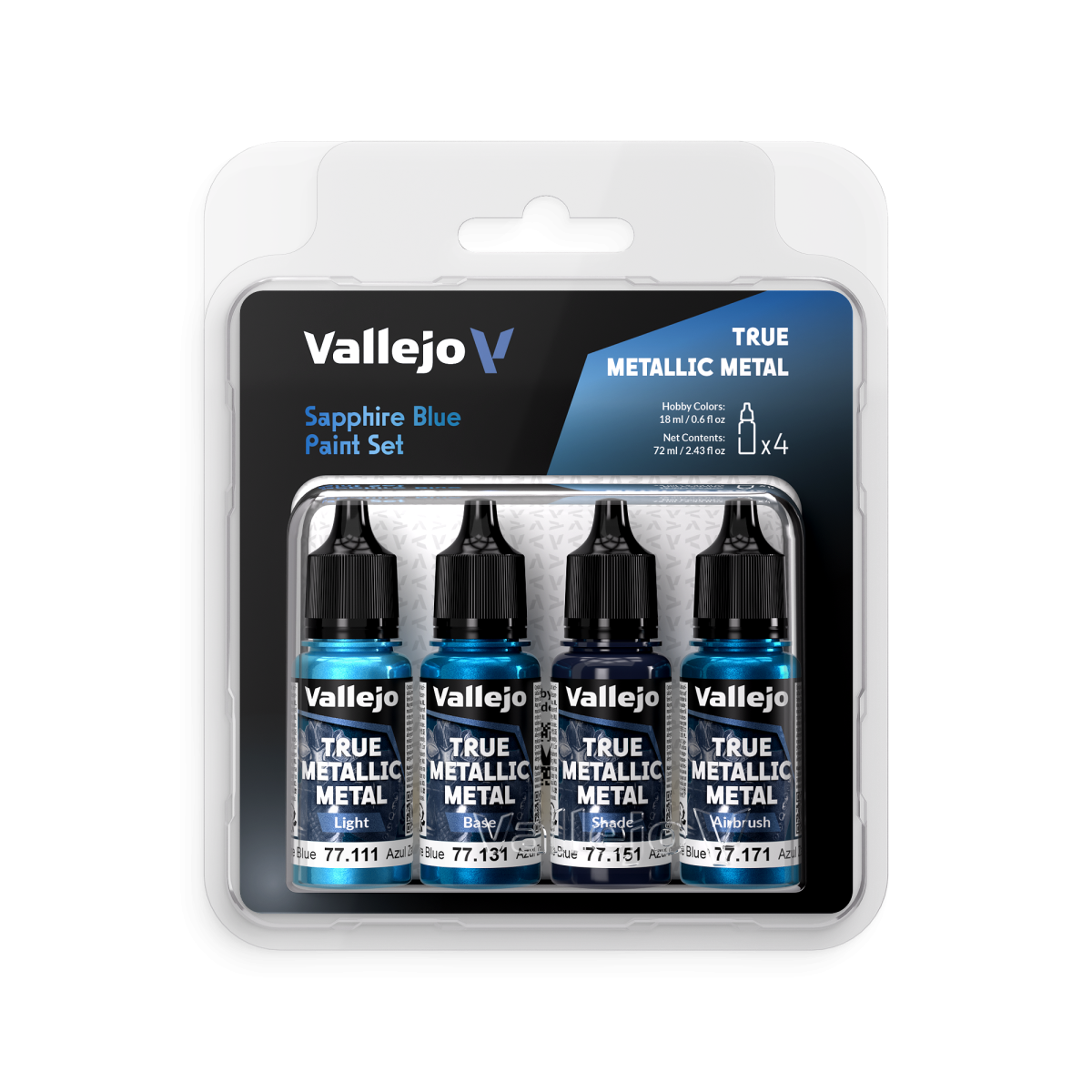 Vallejo - Set - Bleu saphir