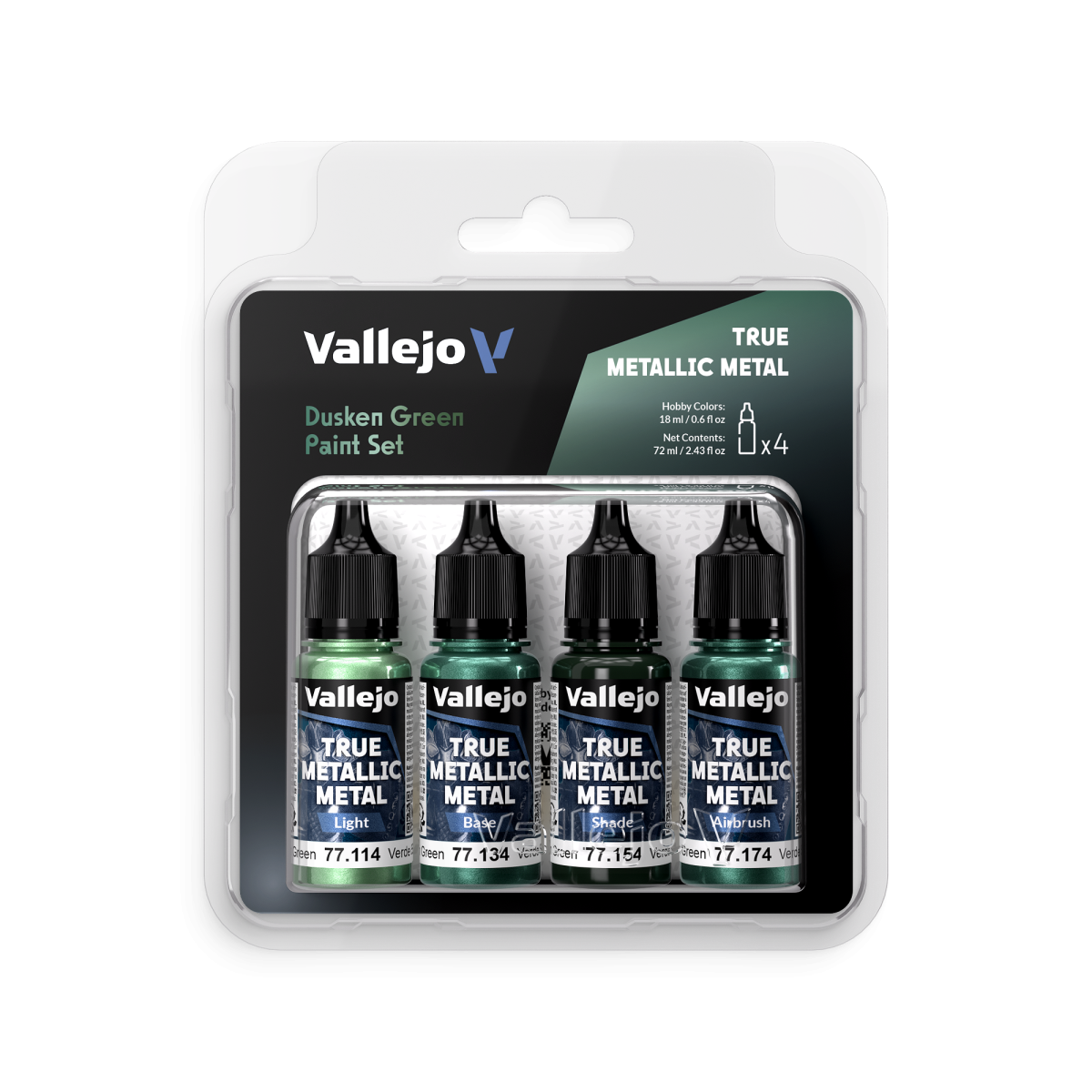 Vallejo - Set - Vert sombre