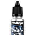 Peinture acrylique Prince August TMM - flacon 18 ml - TMM LIGHT 101 - Argent sterling