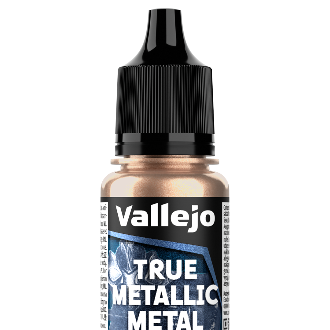 Peinture acrylique Prince August TMM - flacon 18 ml - TMM LIGHT 118 - Métal oxydé