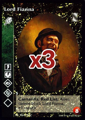 Lord Fianna [KoT set] - VTES CCG