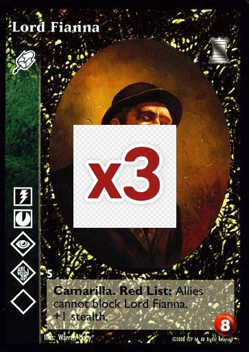 Lord Fianna [KoT set] - VTES CCG
