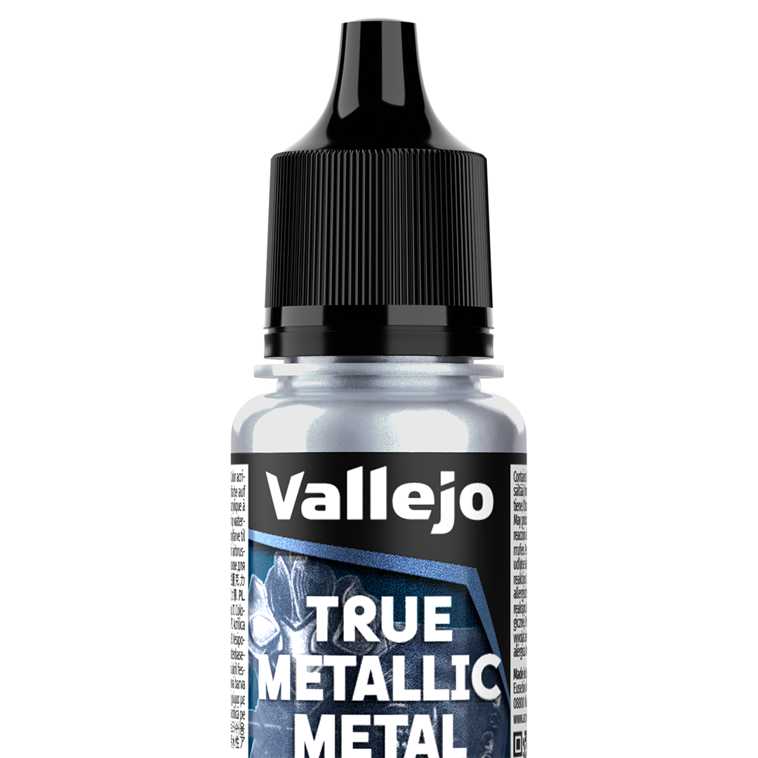 Peinture acrylique Prince August TMM - flacon 18 ml - TMM AIRBRUSH 161 - Argent sterling