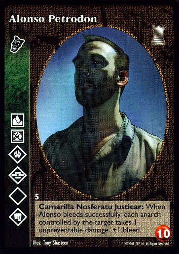 Alonso Petrodon [KoT set] - VTES CCG