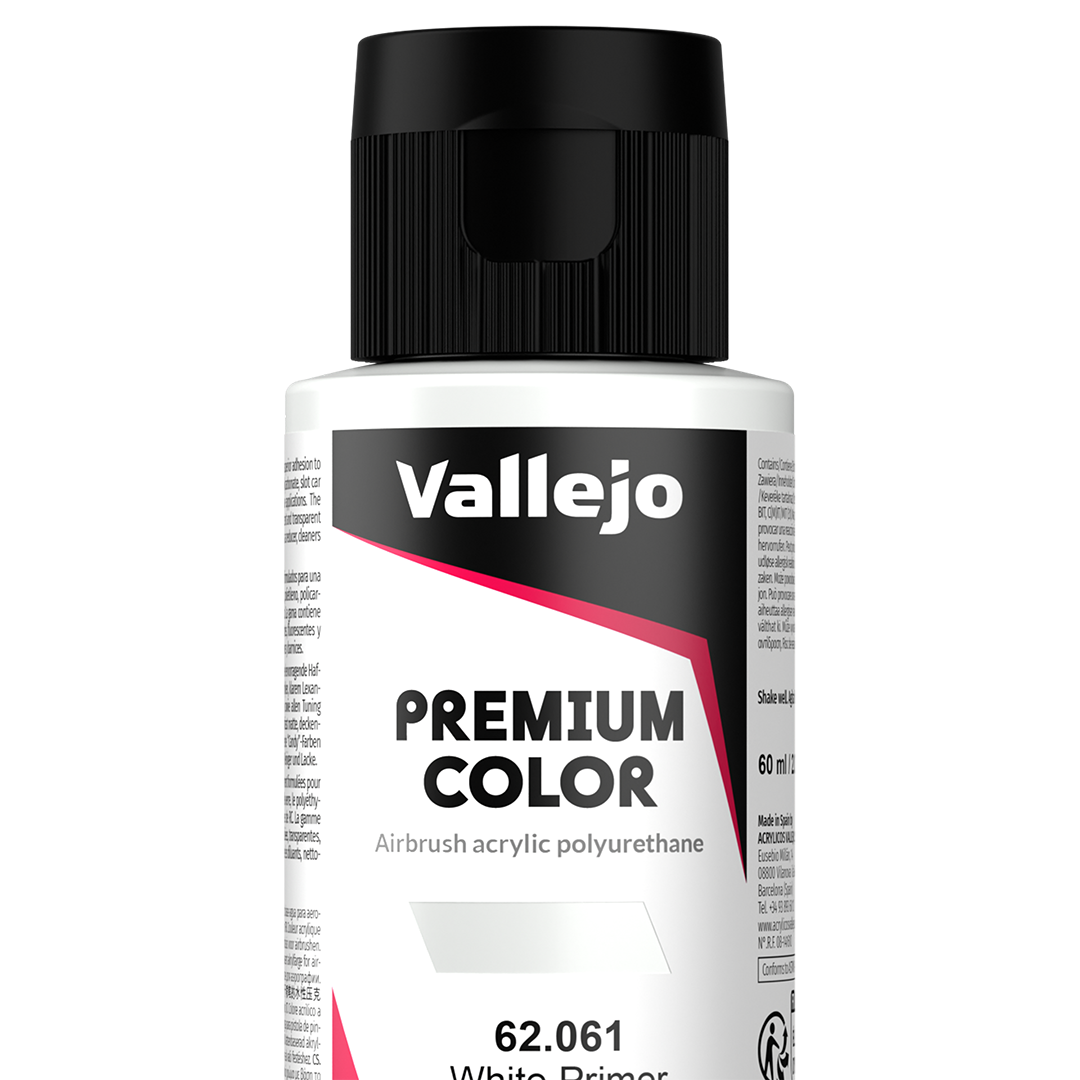 Apprêt Prince August Premium - flacon 60 ml - Premium Primer - White Primer - Apprêt Blanc