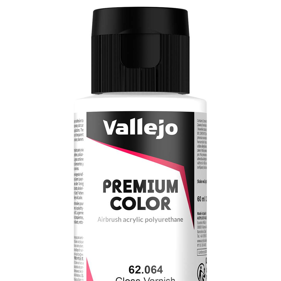 Auxiliaire peinture Prince August Premium - flacon 60 ml - Premium Auxiliaire - Gloss Varnish - Vernis Brillant