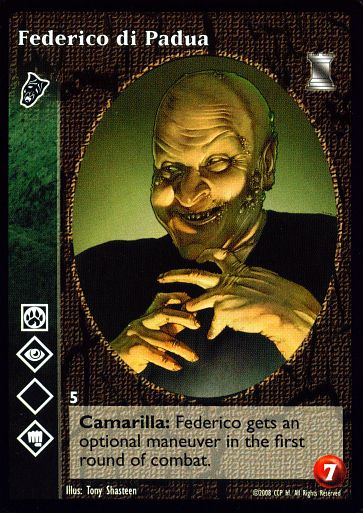 Federico di Padua [KoT set] - VTES CCG