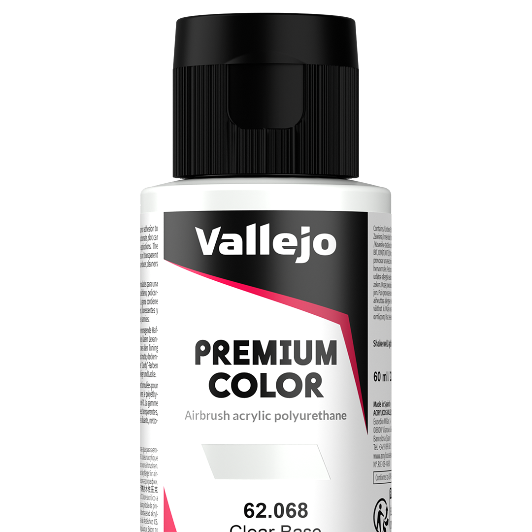 Auxiliaire peinture Prince August Premium - flacon 60 ml - Premium Auxiliaire - Clear Base - Base Transparente