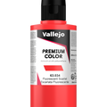 Peinture acrylique Prince August Premium - flacon 200 ml - Premium Fluorescent - Scarlet Fluo - Écarlate Fluo