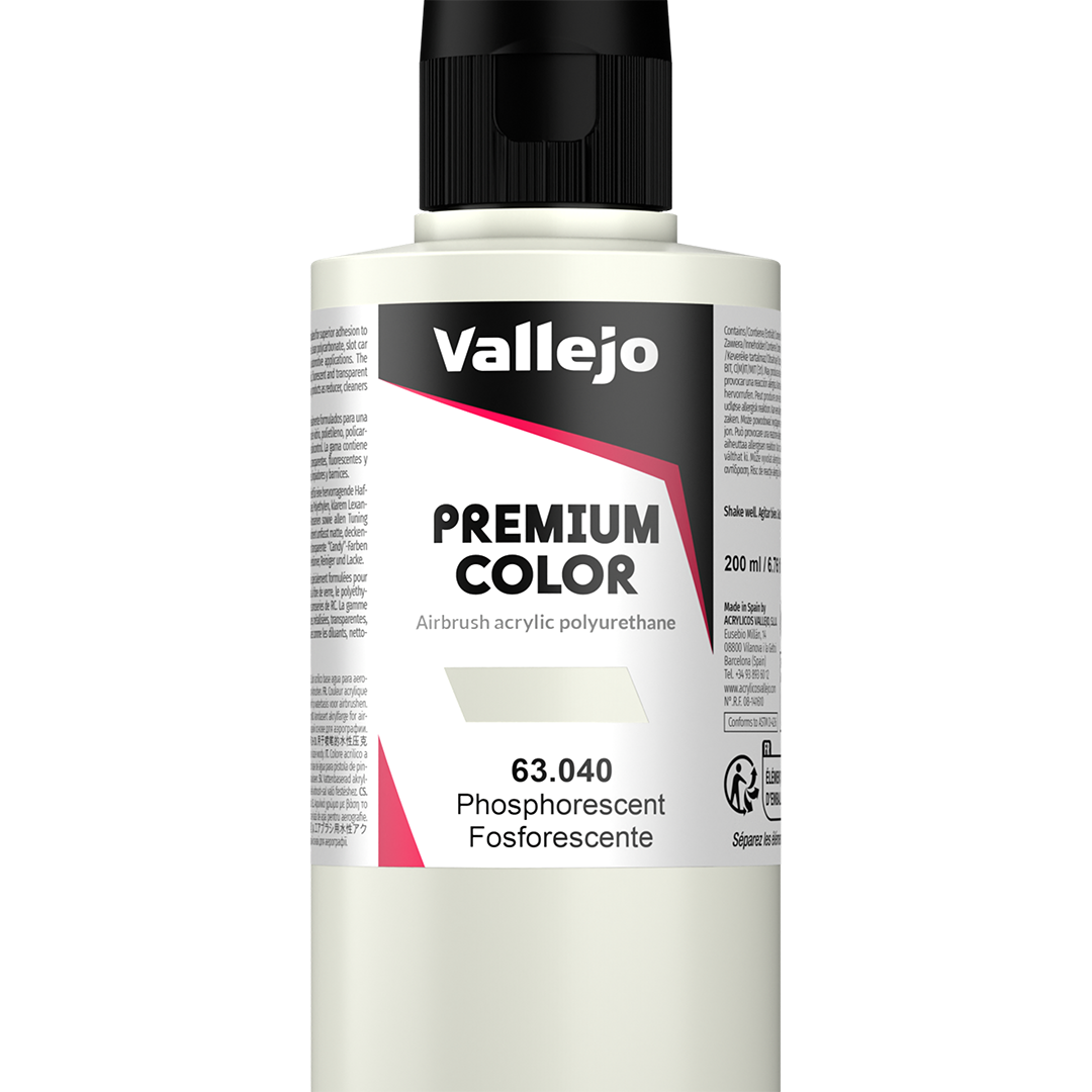 Peinture acrylique Prince August Premium - flacon 200 ml - Premium Fluorescent - Green Fluo - Vert Fluo