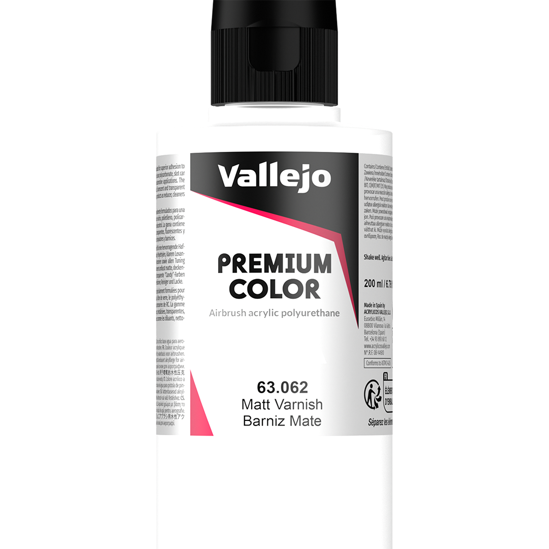 Auxiliaire peinture Prince August Premium - flacon 200 ml - Premium Auxiliaire - Matt Varnish - Vernis Mat