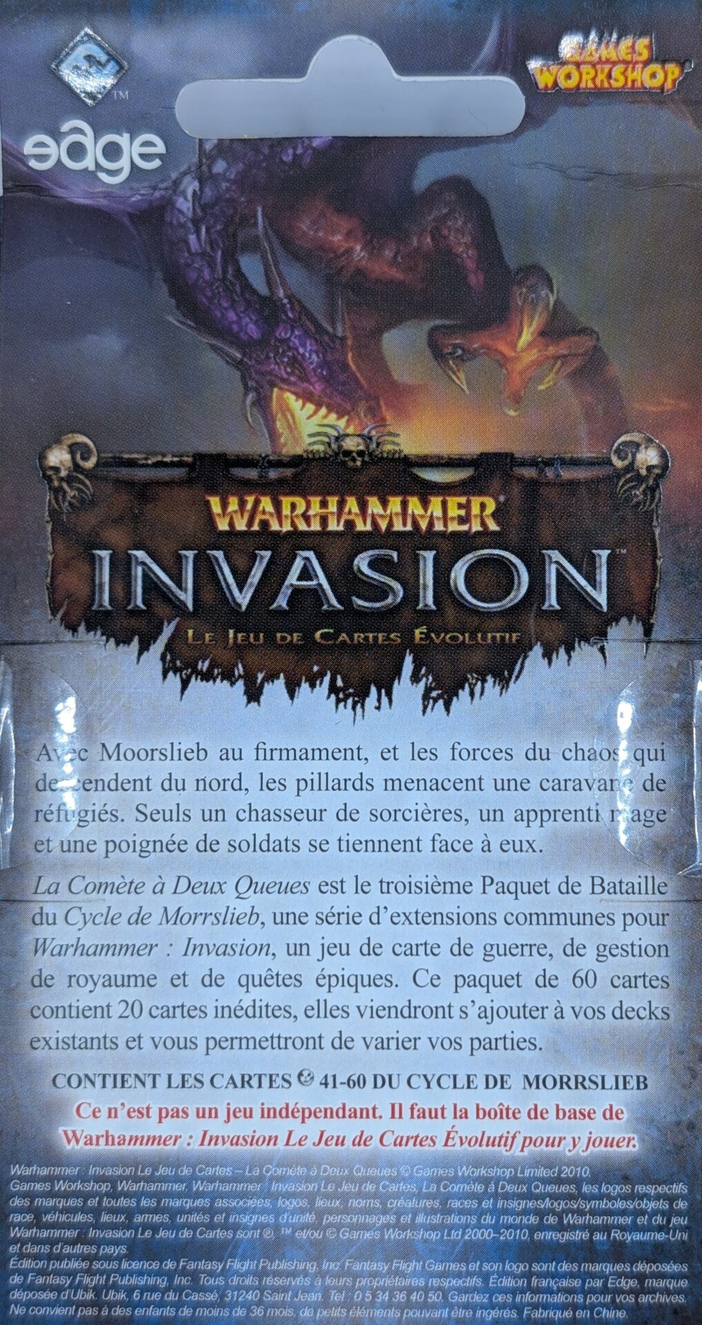 La Comète à Deux Queues [Warhammer Invasion]