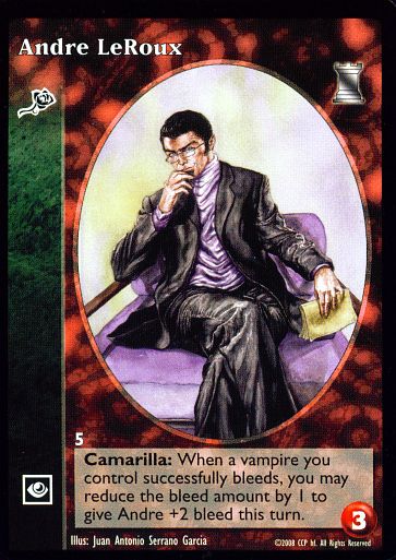 Andre LeRoux [KoT set] - VTES CCG