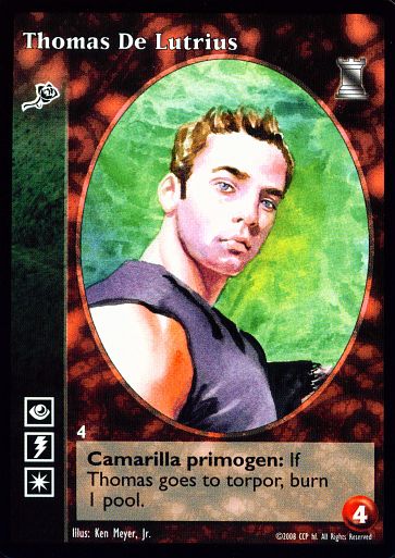 Thomas De Lutrius [KoT set] - VTES CCG