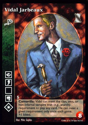 Vidal Jarbeaux [KoT set] - VTES CCG
