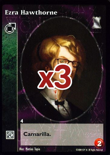 Ezra Hawthorne [KoT set] - VTES CCG