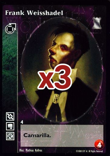 Frank Weisshadel [KoT set] - VTES CCG
