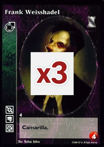 Frank Weisshadel [KoT set] - VTES CCG