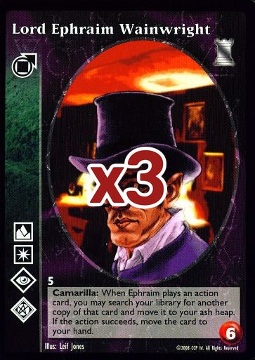 Lord Ephraim Wainwright [KoT set] - VTES CCG