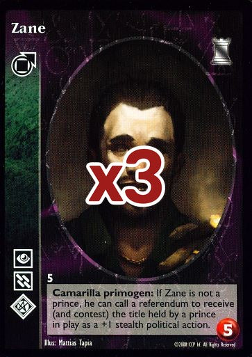 Zane [KoT set] - VTES CCG