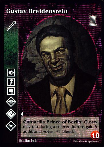 Gustav Breidenstein [KoT set] - VTES CCG