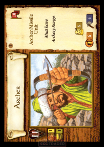 Archer [Limited] ENG - Age of Empires: Expandable Card Game