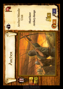 Archer [Nautical] ENG - Age of Empires: Expandable Card Game